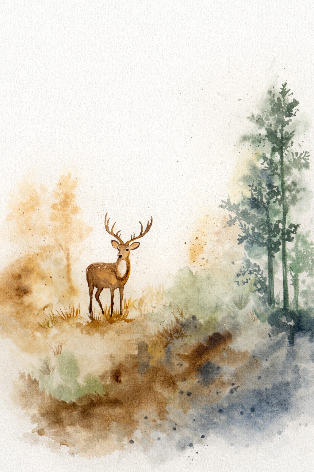 Nurdan Bıçakçı suluboya - dogada yasam 2